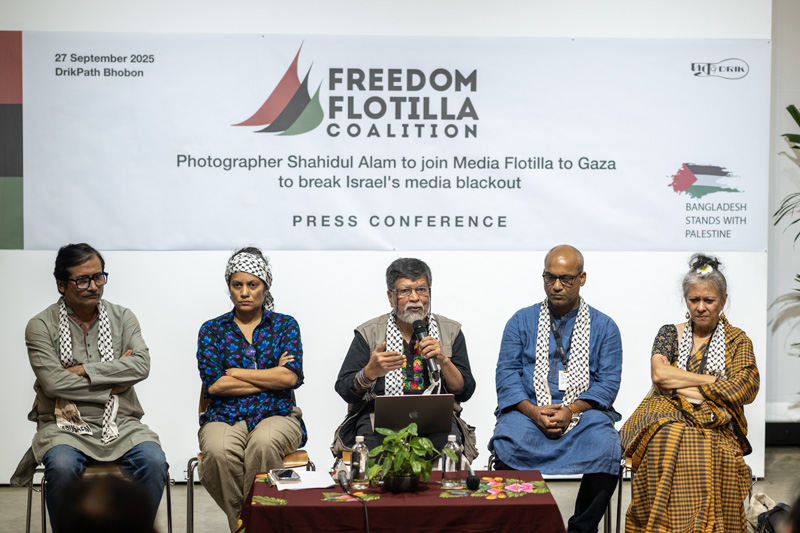 গাজায় যাচ্ছেন ড. শহিদুল আলম