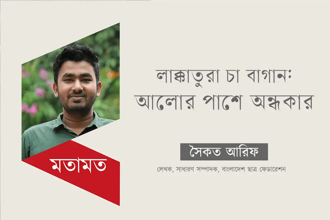 লাক্কাতুরা চা বাগান: আলোর পাশে অন্ধকার